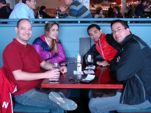 Almoço em Niagara Falls