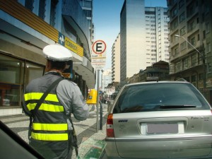 Secretaria de Transito em ação